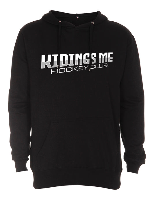 Kidings Me tekstilogo musta huppari