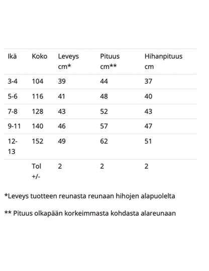 Kidings Me lasten collegetakki